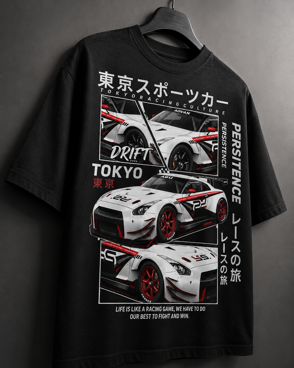 KAIZORA® TOKYO PERSISTENCE OVERSIZED TEE