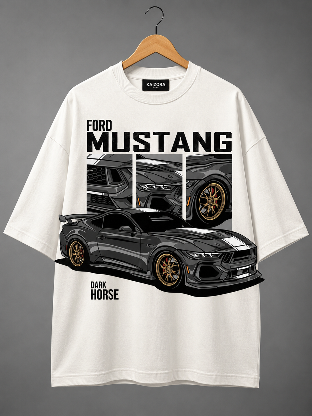 KAIZORA® DARK HORSE OVERSIZED TEE