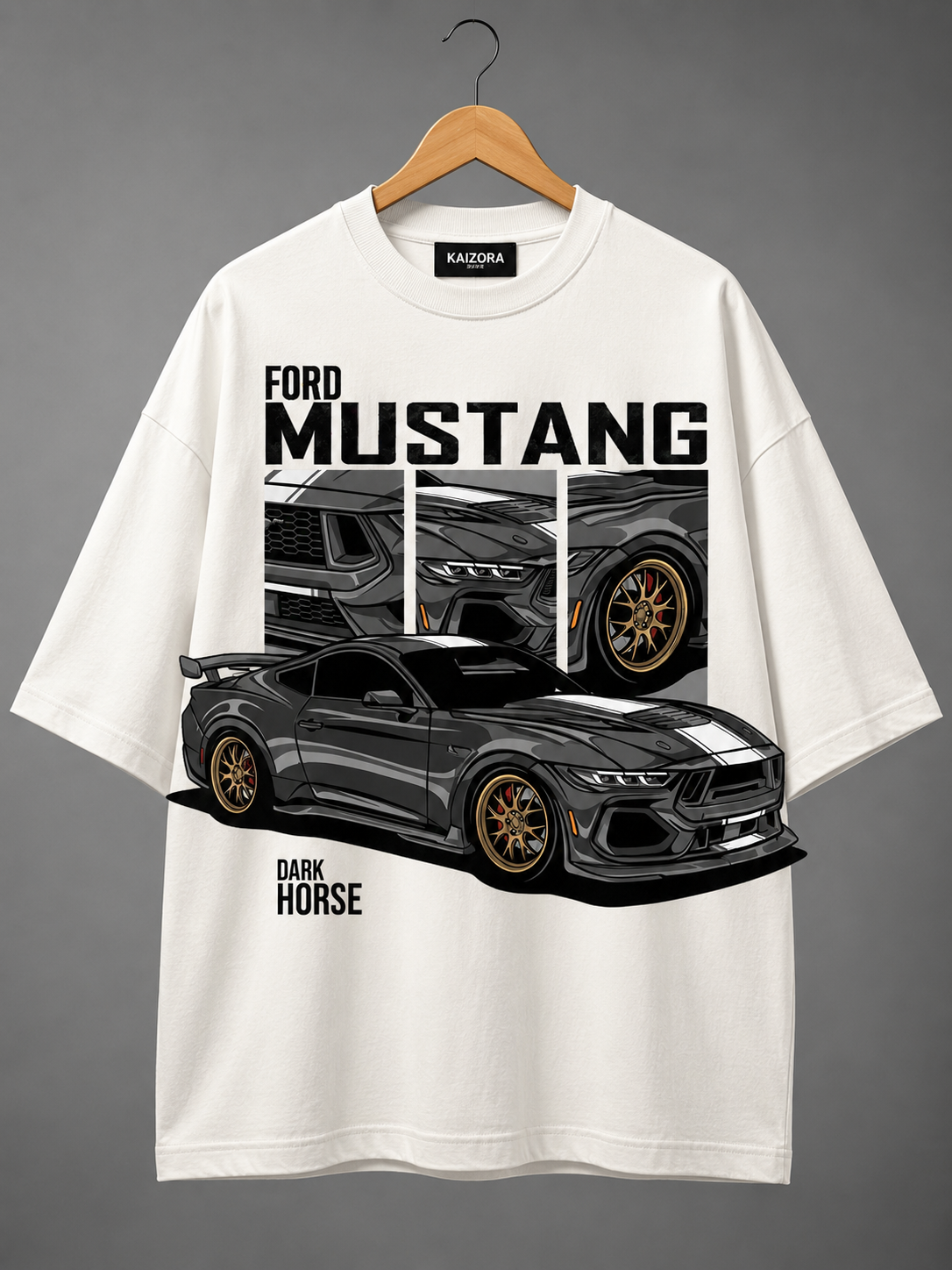 KAIZORA® DARK HORSE OVERSIZED TEE