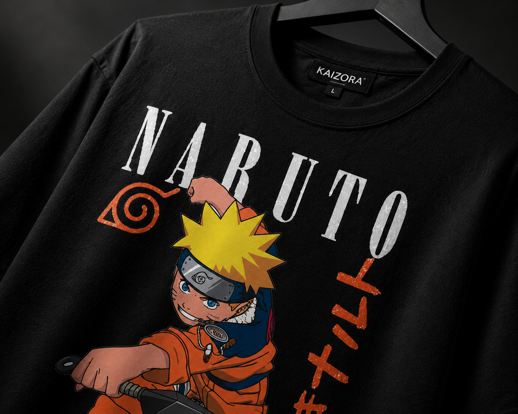 KAIZORA® Hidden Leaf Warrior Regular T-Shirt