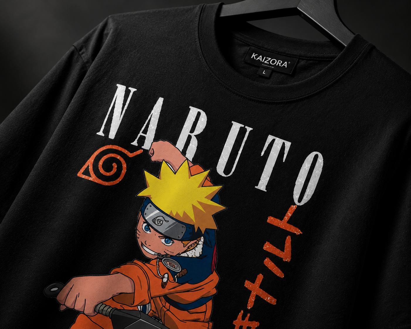 KAIZORA® Hidden Leaf Warrior Regular T-Shirt