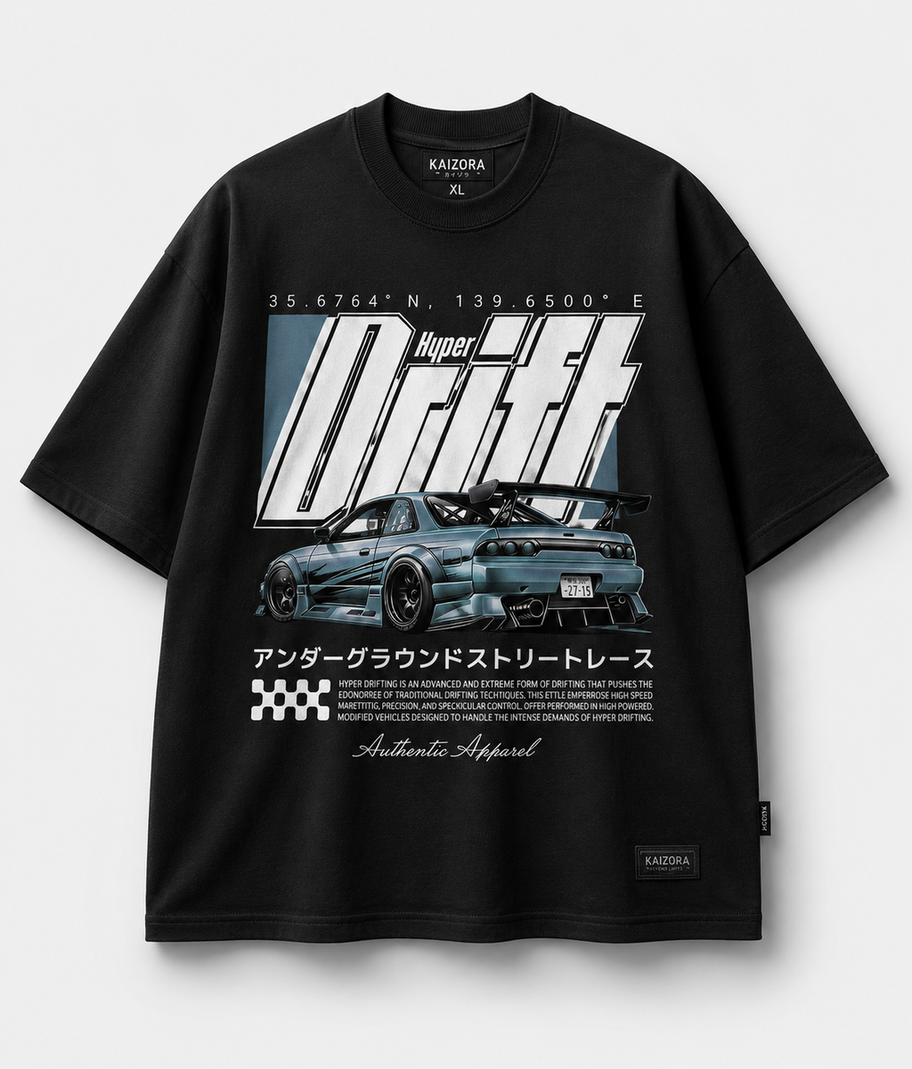 KAIZORA® HYPER DRIFT OVERSIZED TEE