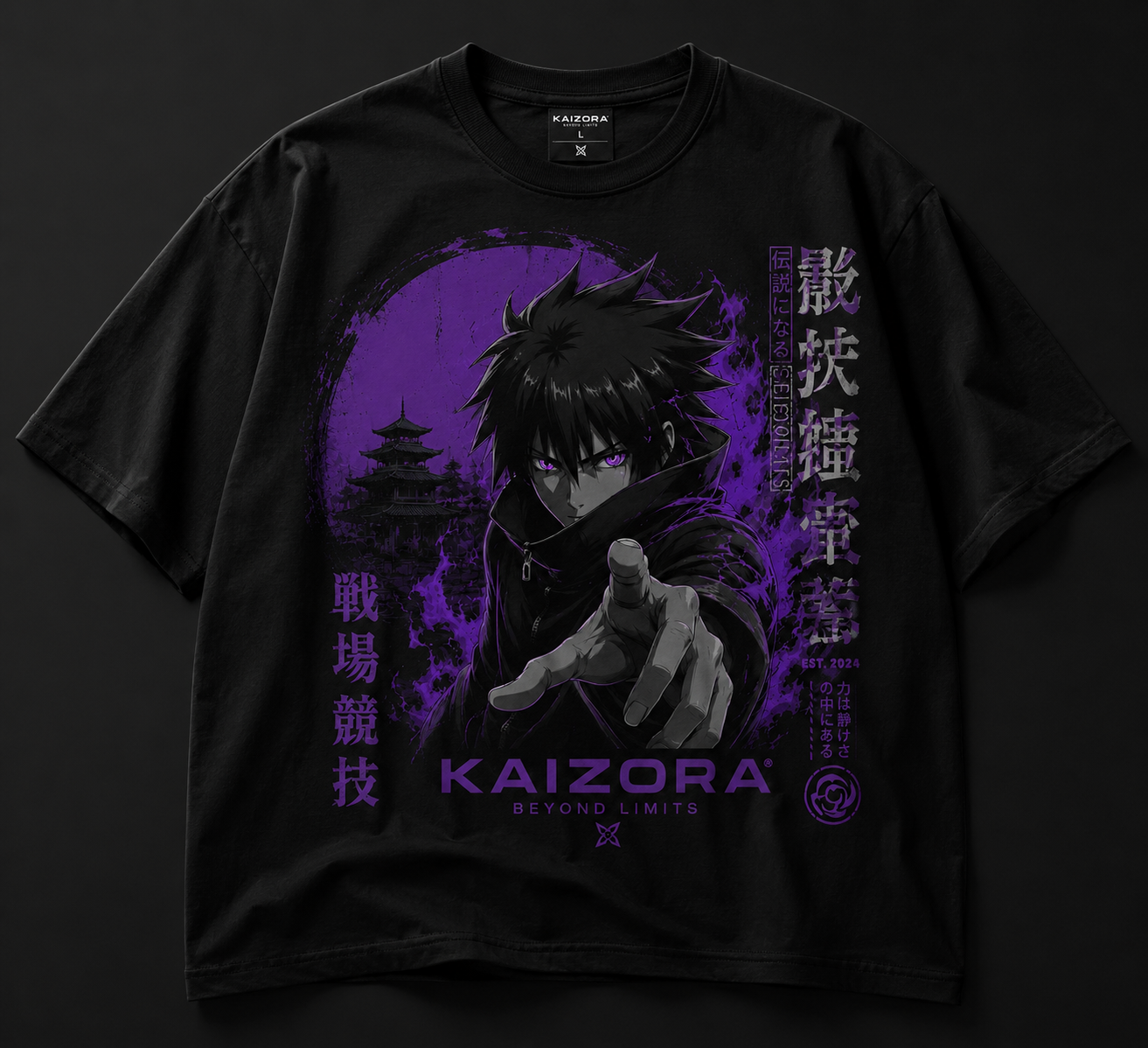KAIZORA Midnight Warrior Regular T-Shirt